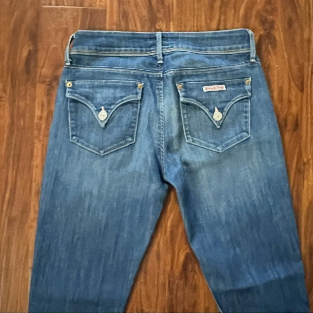 Hudson Collin Flap Skinny Midrise Denim Jeans NW422ZNA Womens size 27